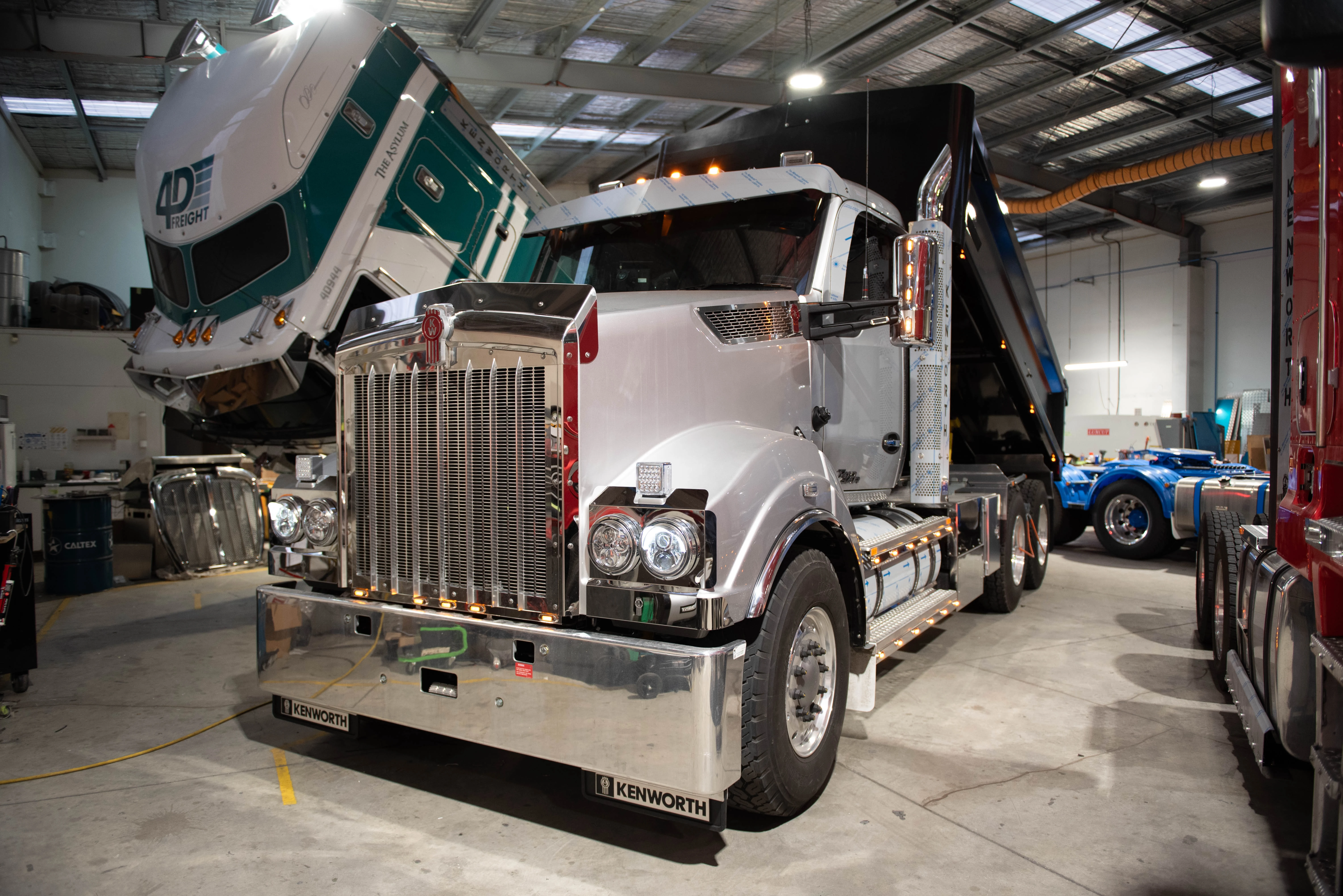 Iveco undergoing CoF inspection